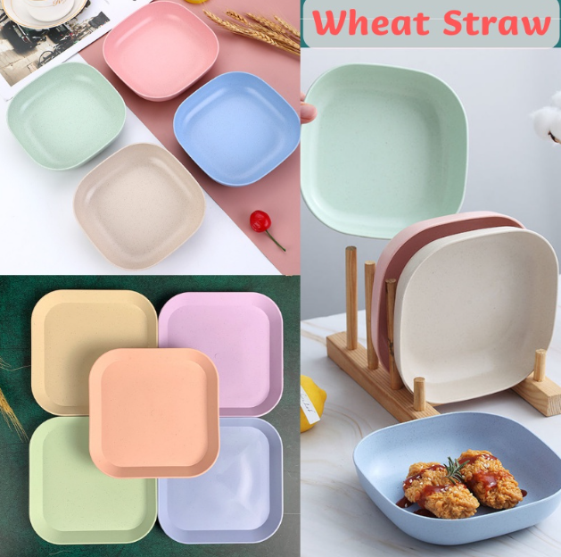 7" Salad Appetizer Plate Set Of 6, Lightweight Salad Serving Modern - View #7