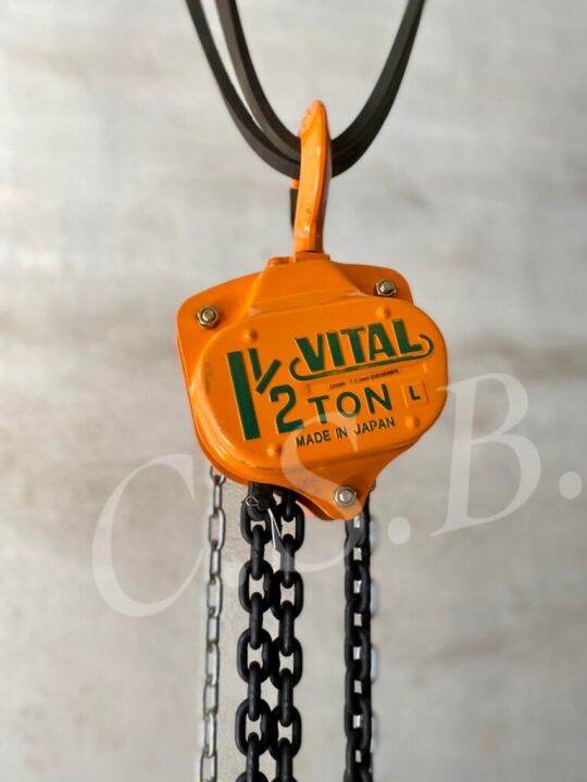 รอกโซ่มือสาว-chain-hoist-ยี่ห้อvital-ขนาด-1-5-ตัน