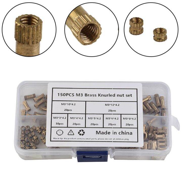 Assortment Nut Heat Insert For 3D Printing Metal Supplies Equipment