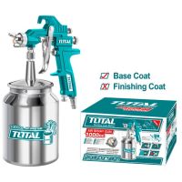 Total กาพ่นสี แบบดูด รูพ่น 1.8mm 1000cc. รุ่นTAT11005 ( Spray Gun : Gravity Type )