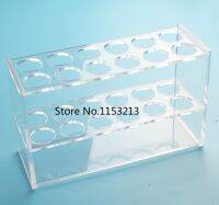 【CW】✱  25mlx12-Holes organic glass Colorimetric 12 vents rectangle transparent Plexiglass Centrifuge test dia 21mm