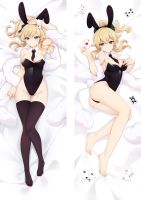 อะนิเมะเกม Genshin ผลกระทบ Jean กระต่ายสาวปลอกหมอนกอดร่างกายปลอกหมอน Otaku ที่นอน Dakimakura ปลอกหมอนของขวัญ