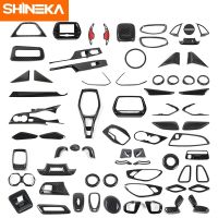 SHINEKA สติ๊กเกอร์ตกแต่ง Hiasan Interior คาร์บอนไฟเบอร์,สำหรับ Chevrolet Camaro 2017 2018 2019 2020 2021อุปกรณ์เสริม2022