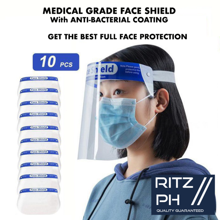 garterized face shield