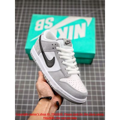 [HOT] ✅Original NK* Duk S- B- Low Gray White Sports Sneakers Skateboard Shoes{Free Shipping}