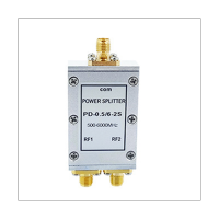 SMA Microstrip Power Splitter หนึ่งจุดสอง0.5GHz-6GHz RF Power Splitter Combiner WIFi 10W