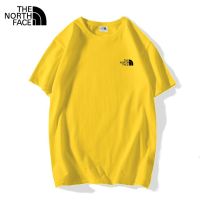 เสื้อยืดคอกลม แขนสั้น สีพื้น พิมพ์ลาย the north face สำหรับผู้ชาย TN851