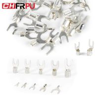 【YF】☽  UT Non-Insulated Fork U-Type Terminal Tin-Plated Terminals Assortment Cable Wire Crimp