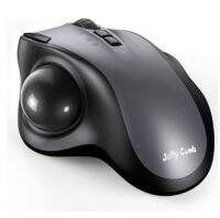 Seenda Bluetooth Trackball Mouse Wireless Ergonomic Track Ball Mouse Supports 3 Device Smooth Tracking Compatible For PC, Ipad