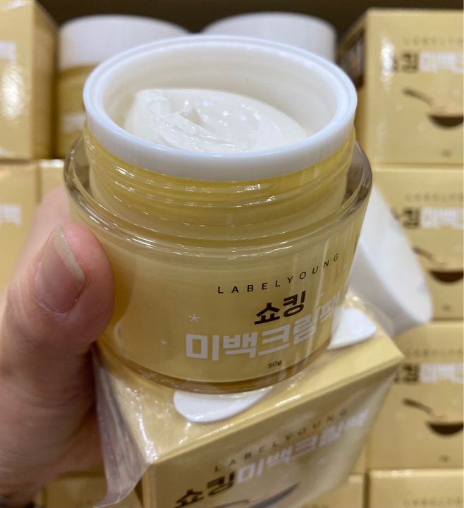สูตรใหม่-labelyoung-shocking-whitening-cream-pack-50g