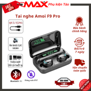 Tai nghe BluetoothTai nghe Amoi F9 Pro Bản quốc tế cao cấp Cảm biến vân tay