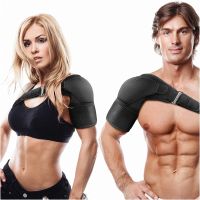 Shoulder Support Brace for Men Women Adjustable Wrap Compression and Stability with Pressure Pad Neoprene Shoulder Pain Ice Pack