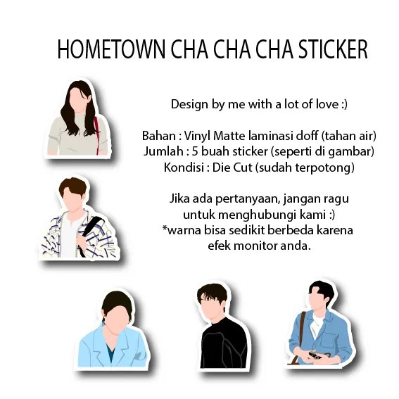 Hometown Cha Cha Cha Stickers Kdrama Stickers 