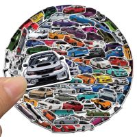 50/100PCS JDM Retrofit Racing Car Graffiti Stickers Laptop Guitar Luggage Bike Skateboard Waterproof Sticker Decal Kid Toy