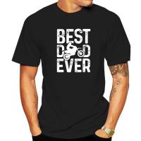 Motocross Best Dad Ever Fathers Day Dirt Bike MX Biker Gft T-Shirt Custom Men Tshirts Graphic Cotton T Shirt Fitness Tight