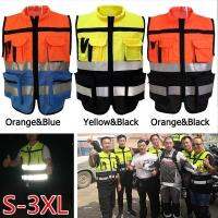 New L/XL/XXL/XXXL Reflective Vest Working Clothes Motorcycle Cycling Sports Outdoor Reflective Safety Clothing