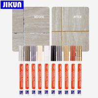 JIKUN Waterproof White Grout Tile Pen Wall Grout Restorer Marker Pen for Bathroom Wall Floor Decontamination Seam Repair Pens