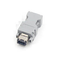 [กระฉับกระเฉง] 1ชิ้นคอนเนคเตอร์ตัวเมีย6 Pin Firewire IEEE 1394สำหรับตัวเข้ารหัสมอเตอร์เซอร์โว