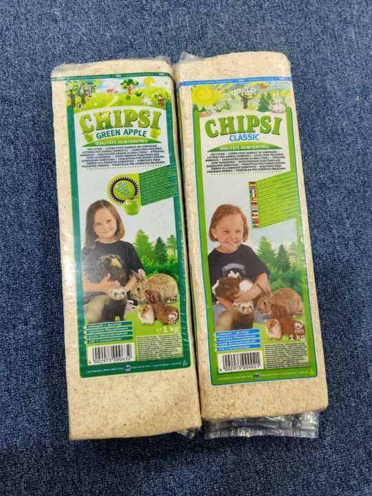 Chipsi classic hamster 1 kg/ Apple 1kg Lazada