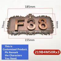 ป้ายประตูแบบกำหนดเองสำหรับประตูบ้านห้องโรงแรมมีตัวเลข2/3/4หลักป้ายสัญลักษณ์บ้าน Er ประตูทำจากพลาสติก Abs