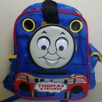 backpack school bag for Child กระเป๋านักเรียน กระเป๋านักเรียนอนุบาล กระเป๋าเป้เด็ก เป้ เป้สะพายหลัง 3ดี 3d โทมัส Thomas (ตากลิ้งไปมาได้) สูง 12 นิ้ว