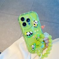 chunkao15835252 เคส ไอโฟน น่ารัก 3D Panda Apple 14promax เคสโทรศัพท์มือถือ iPhone13/12/11 รวมทุกอย่าง XS/7/8P ใหม่