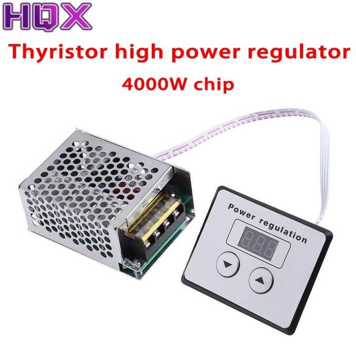 AC 220V 4000W SCR Thyristor Digital Control SCR Electronic Regulator
