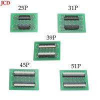 JCD 1 Pcs FPC FFC Flexible Flat Cable Extension Connection Board 0.3 MM PCB Pitch 25 31 39 45 51 PIN Connector FPC Adapter Wires  Leads Adapters