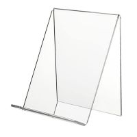 10 Pcs Acrylic Book Stand,Clear Acrylic Display Stand, Clear Holder for Displaying Pictures,Jewelry,Watch Display Stand