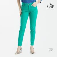 GSP Jeans Easy Color Jeans กางเกงยีนส์สีเขียวทรง French Skinny กางเกง กางเกงขายาวผญ กางเกงขายาว (PYT2DR)