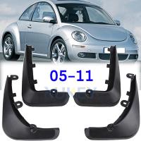 รถด้านหน้าด้านหลัง Mud Flap สำหรับ VW Beetle 2005 - 2011 Mudflaps Splash Guards Mudguards 2006 2007 2008 2009 2010แม่พิมพ์โคลน Flaps