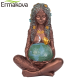 ERMAKOVA Resin Millennial Gaia Statue Mother Earth Goddess Figurine Mothers Day Gift & Home Garden Decoration Figurine