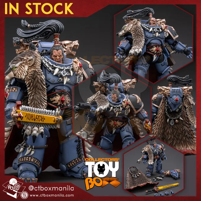 Joytoy 1/18 Warhammer 40k Space Wolves Ragnar Blackmane Lazada PH