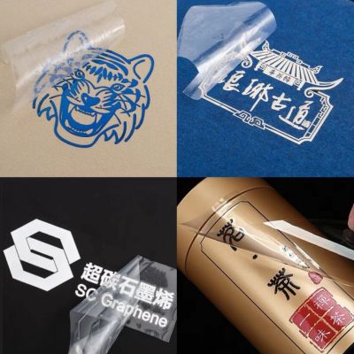 Custom Transfer 3D Logo Labels Packaging Raised Metal UV Stickers Vinyl Decal Brand Business Name Self-adhesive Gift Box DIY Car