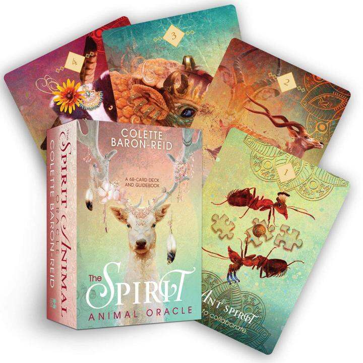 HÀNG SẴN AUTHENTIC] Bộ bài The Spirit Animal Oracle Cards - Order trực tiếp  từ Hay House (Mỹ) - Colette Baron Reid 
