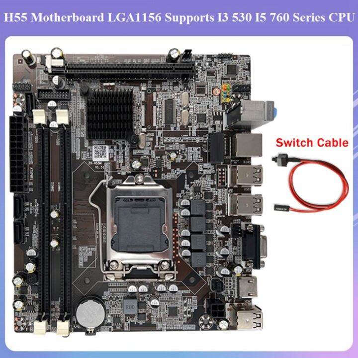 h55-motherboard-lga1156-supports-i3-530-i5-760-series-cpu-ddr3-memory-desktop-computer-motherboard-with-switch-cable