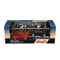 Modelers MD64211 1/64 INITIAL D SET VOL.11 4TH STAGE SUETUGU TOORU EUNOS ROADSTER NA6CE VS ATSURO KAWAI NISSAN SKYLINE ER34 DIECAST SCALE MODEL CAR