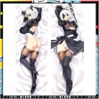 NieR: Automata Dakimakura คอสเพลย์ปลอกหมอน YoRha No.2 Type B กอดหมอนอะนิเมะร่างกาย