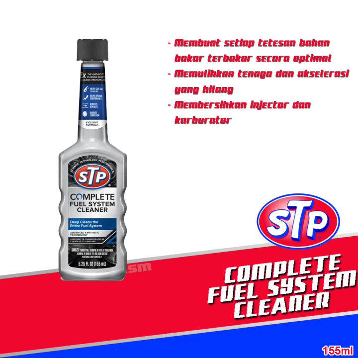 STP Complete Fuel System Cleaner 155ml / Bersihkan Ruang Bakar Katup