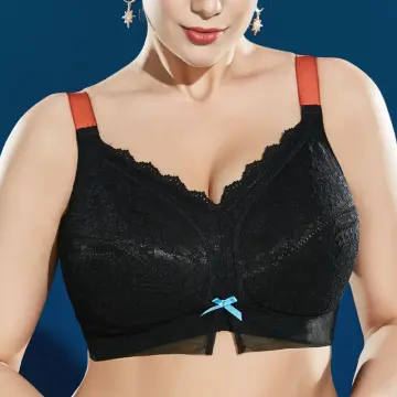 Lace Wireless Bras for Women Full Coverage Underwear Non Padded Minimizer  Bra Female Sexy Lingerie 36 38 40 42 C D E F G H I J