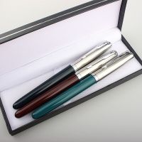 1 Pcs/set Jinhao Classic Style Metal Fountain Pen High Quality 0.38mm Inking Pens for Writing School Stationery  Pens