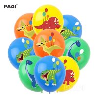 【cw】 Theme Balloons Happy Birthday Set Kids Globes Air Balls Jungle Decorations