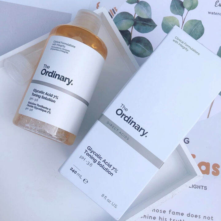 The Ordinary Glycolic Acid 7 Toning Solution Skin Care Pimple Spot