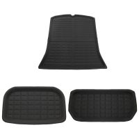 ♨ Trunk -Friendly Easy Installation Liner Dustproof Sturdy Washable Storage Car Trunk Mats for Tesla