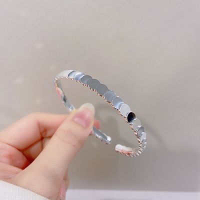 ✓┇ LaoXianghe open new fish scale sterlingbracelet s999 solid footbracelet for girlfriend Valentines Day