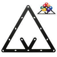 ขายร้อนสระว่ายน้ำ Cue อุปกรณ์เสริมขายร้อน6Pcs 8 Ball Kick-Off ฟิล์ม Billiard Magic Rack ผู้ถือแผ่นตาราง Ball กระดาษ