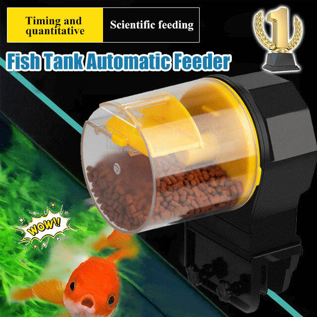 titony Smart Fish Feeder Automatic Feeding for Your Aquarium Pets Lazada