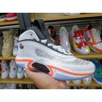 2023 Hot Sale Original✅ NK* A J 36 Mens Fashion Basketball Shoes WhiteOrangeBlack [Free Shipping] {Limited Time Offer}