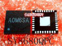 5PCS New Original SY8680QPC SY8680 Printing  AOM6SA A0M6SA AOM QFN In Stock