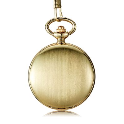 Manufacturers selling new classic round clamshell pocket watch necklace gift students ☄☂ஐ
